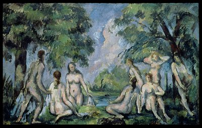 Les baigneurs, vers 1890-1900 - Paul Cézanne